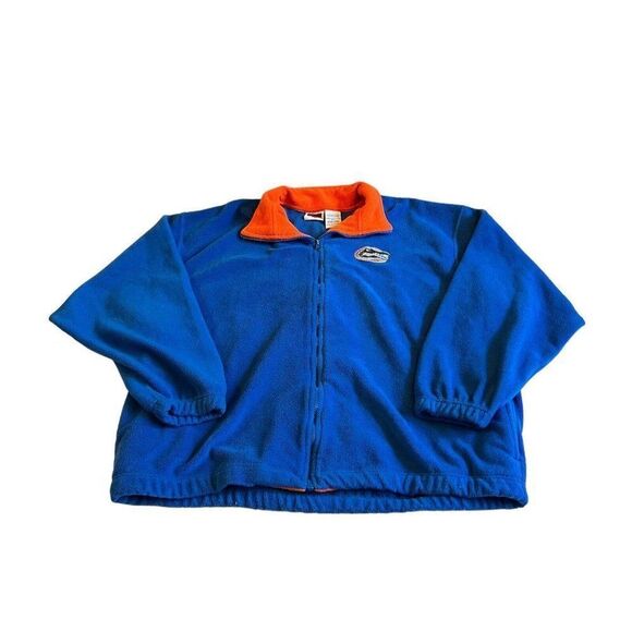 Florida Gators Blue Zip-Up Sweater Fleece XL University of FL Pro Knights Athlet - Picture 1 of 6